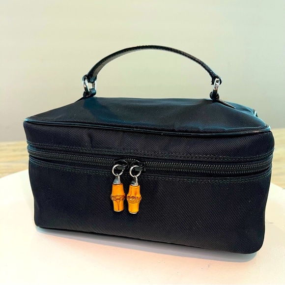 Gucci Bamboo Toiletry / Cosmetics Case - Picture 1 of 9